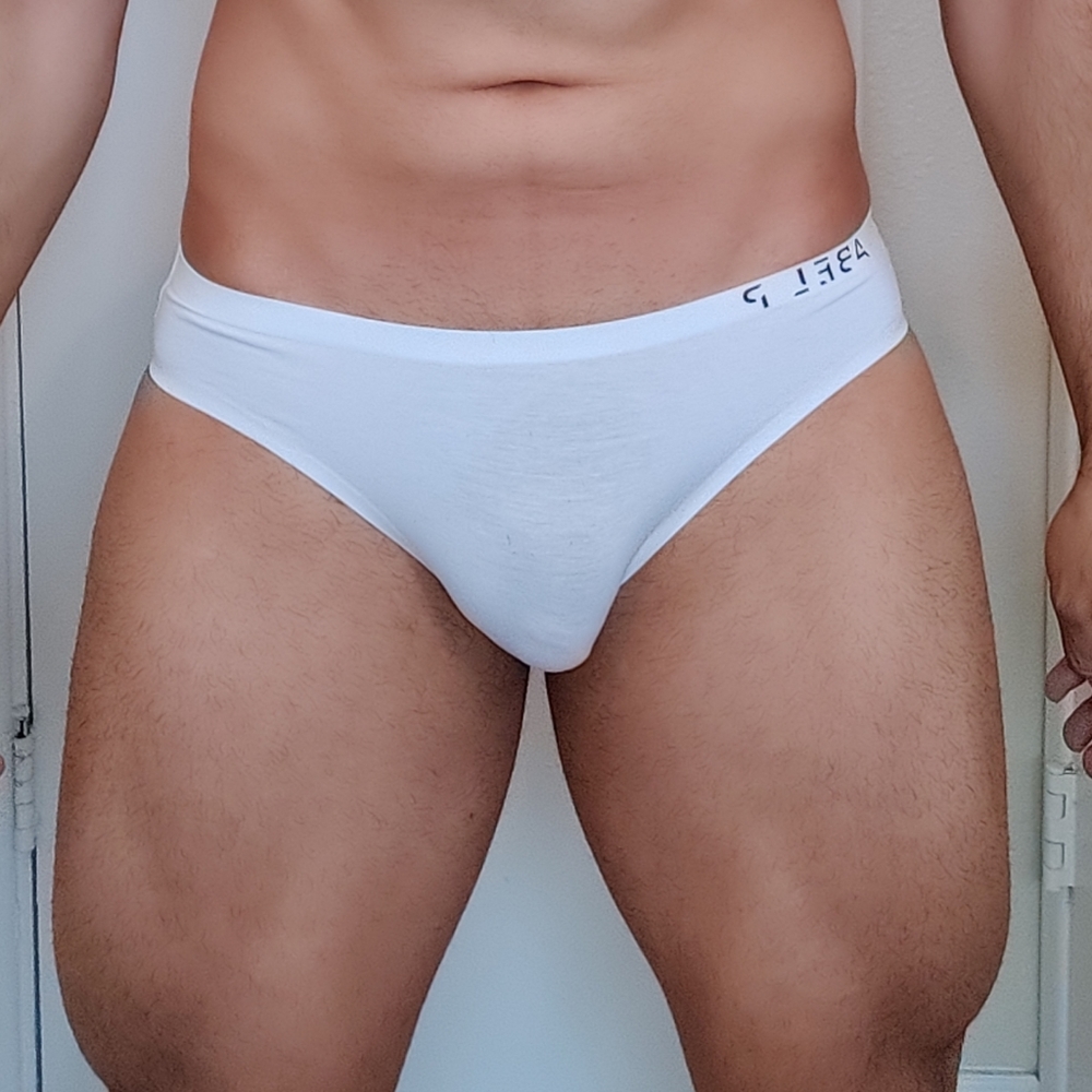 Brief Abel Pirela (PIEL) White color Size M